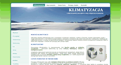 Desktop Screenshot of klimatyzowanydom.pl